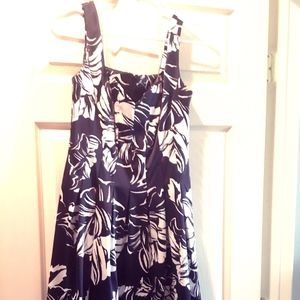 White house black Market Satin Dress